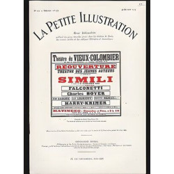 La petite illustration théâtrale n 150 Simili de Claude Roger MARX...