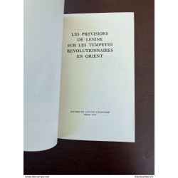 Les previsions de Lenine sur Les tempêtes revolutionnaires en orient
