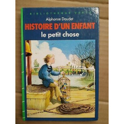 Le petit Chose Histoire d'un enfant Bibliothèque verte