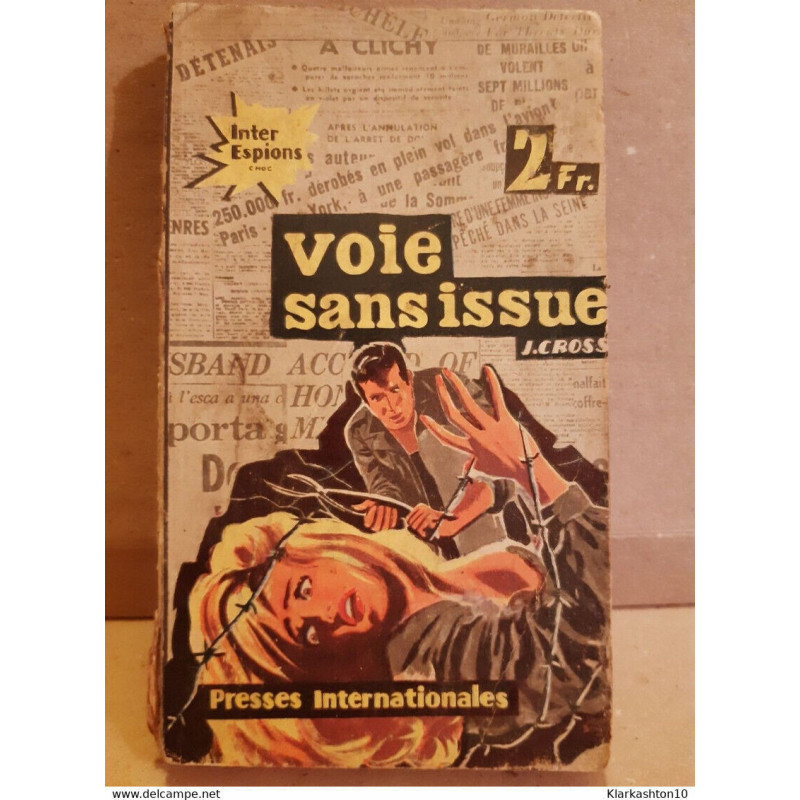 j cross Voie sans issue Presses internationales