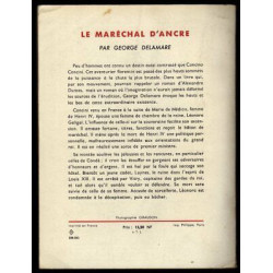 LE MARECHAL D'ANCRE Librairie Arthème Fayard
