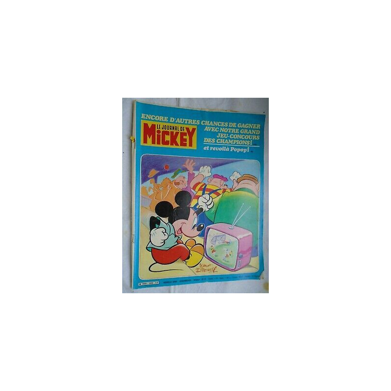 Le Journal de Mickey hebdomadaire N 1455
