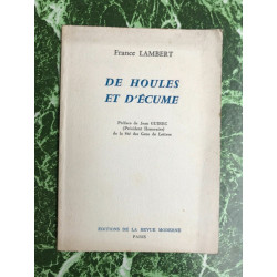 France Lambert De houles et d'écume