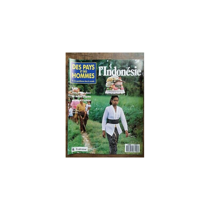 Des Pays et Des Hommes Nº 3 L'indonesie Mars 1990