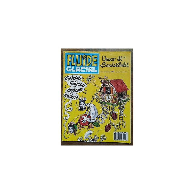 Fluide Glacial Nº 157 Juillet 1989