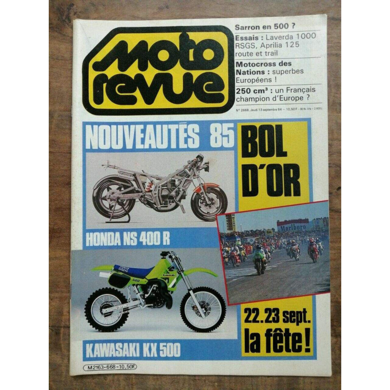 Moto Revue n 2668 13 Septembre 1984
