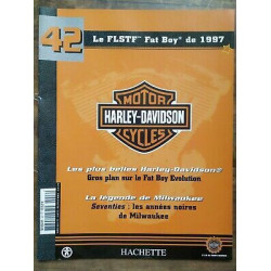 Le FLSTF Fat Boy de 1997 harley davidson Motorcycle Nº42 hachette 2001