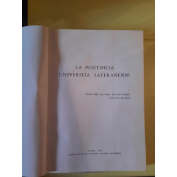 La Pontificia Università Lateranense roma