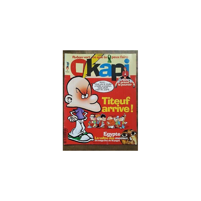 Okapi Nº668 Titeuf arrive Février 2000