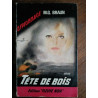 m g Braun Tête de bois Fleuve noir