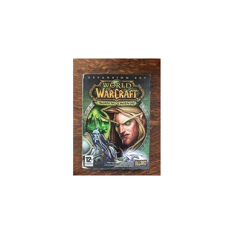 Jeu World of WarCraft The Burning Crusade 3 dvd's