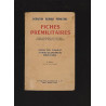 Fiches prémilitaires Instruction Technique Militaire