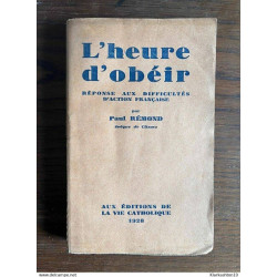 L'heure d'obéir