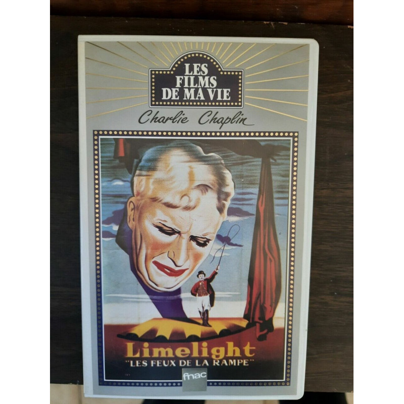 Cassette Vidéo - Limelight Les Feux de la Rampe avec Charlie Chaplin