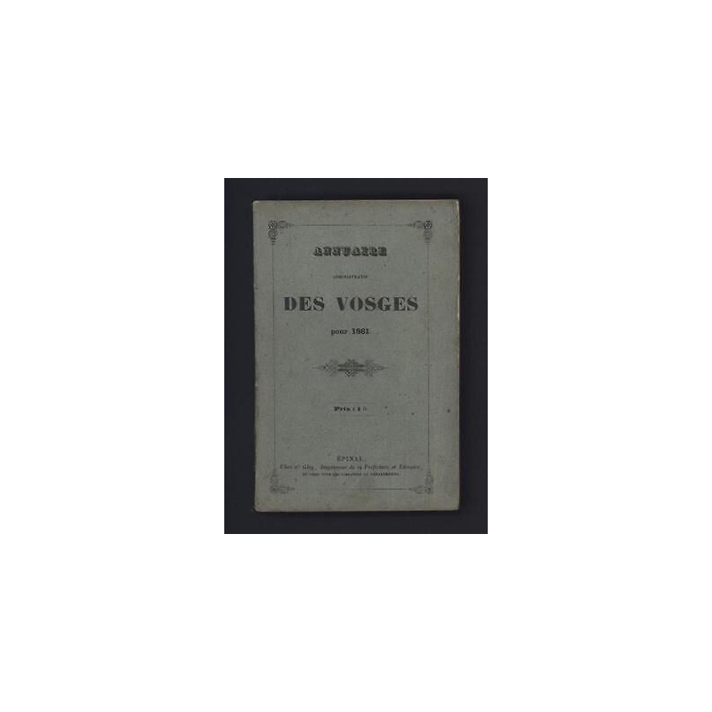 Annuaire administratif des VOSGES pour LORRAINE 88