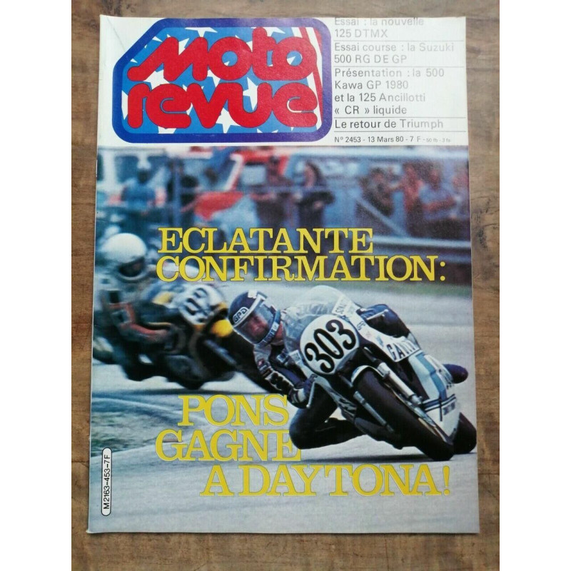 Moto Revue Nº 2453 13 mars 1980