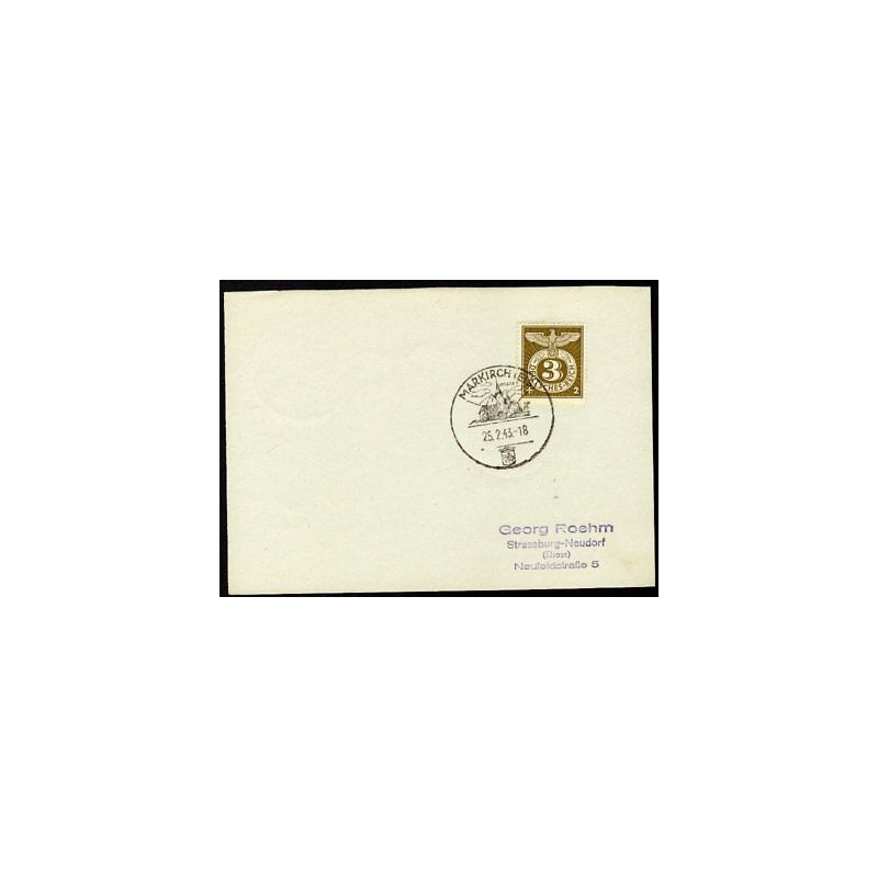 Allemagne n 762 Yv. cachet WW2 MARKIRCH Mi. 830