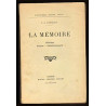 GERMERY P.-R LA MEMOIRE Définition Analyse Perfectionnements...