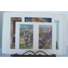 Ville de NANCY Lot de 4 planches couleurs sous chemise par Ch....