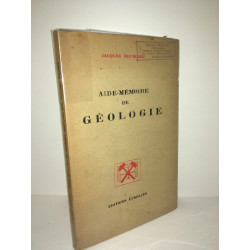 Jacques Bourcart AIDE MEMOIRE DE GEOLOGIE éd Eyrolles 2