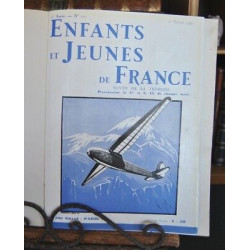 ENFANTS et JEUNES DE FRANCE année Revue DE la Jeunesse Reliure...