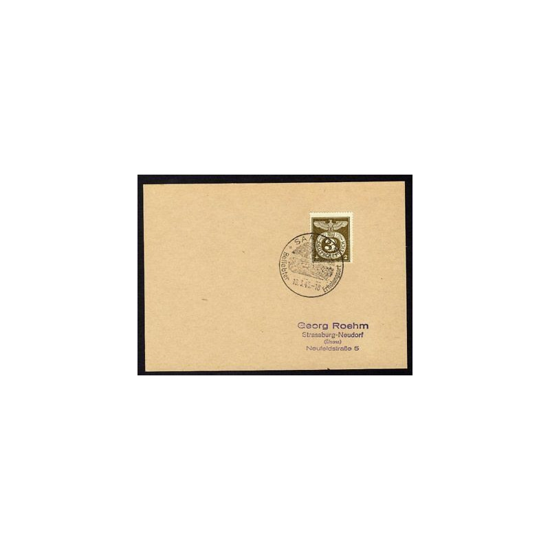Allemagne n 762 Yv. cachet WW2 SAAL Els Mi. 830