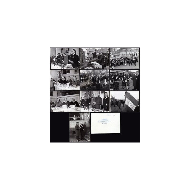 68 SEPPOIS-LE-BAS lot 10 photos anciennes Robert Delhay ALSACE...