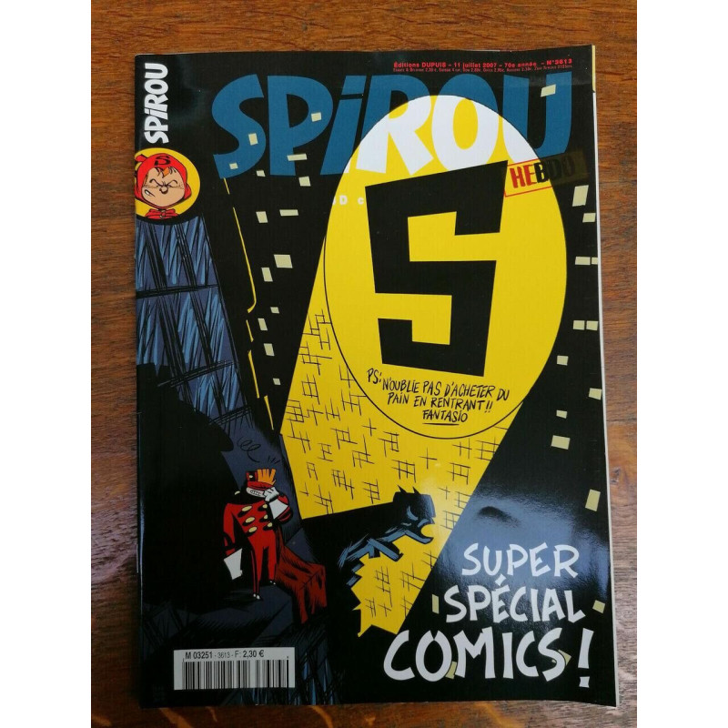 Spirou n3613 Super spécial comics