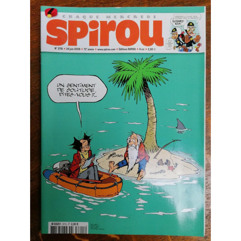 Spirou n3715 du 24 juin 2009