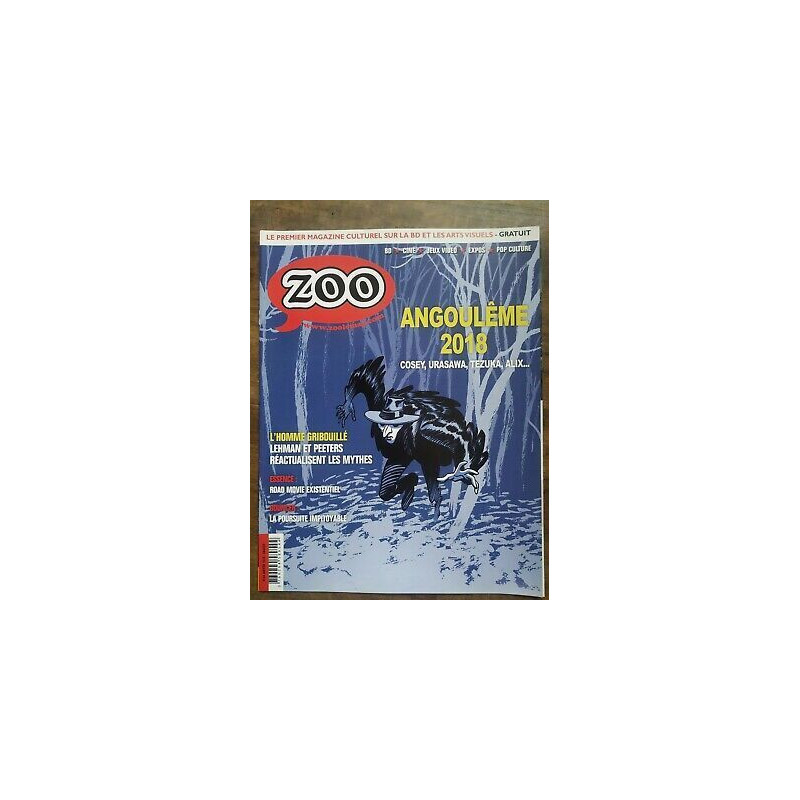 Zoo Nº 64 Angoulême 2018 Janvier 2018