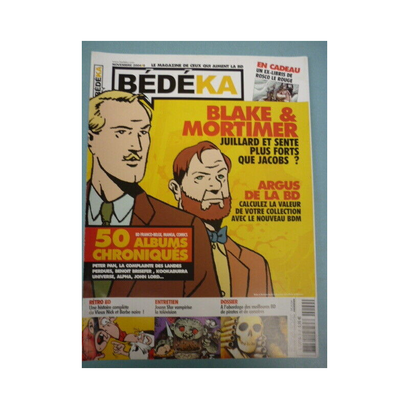 Bédéka 9 Blake Mortimer Argus de la BD novembre 2004