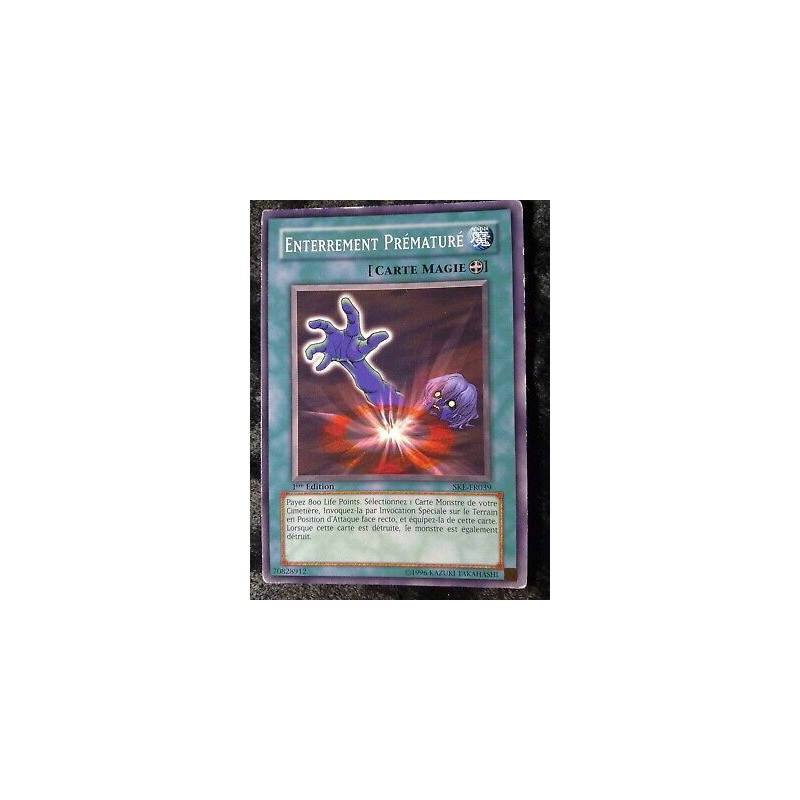 Enterrement prématuré SKE-FR039 Yu-Gi-Oh