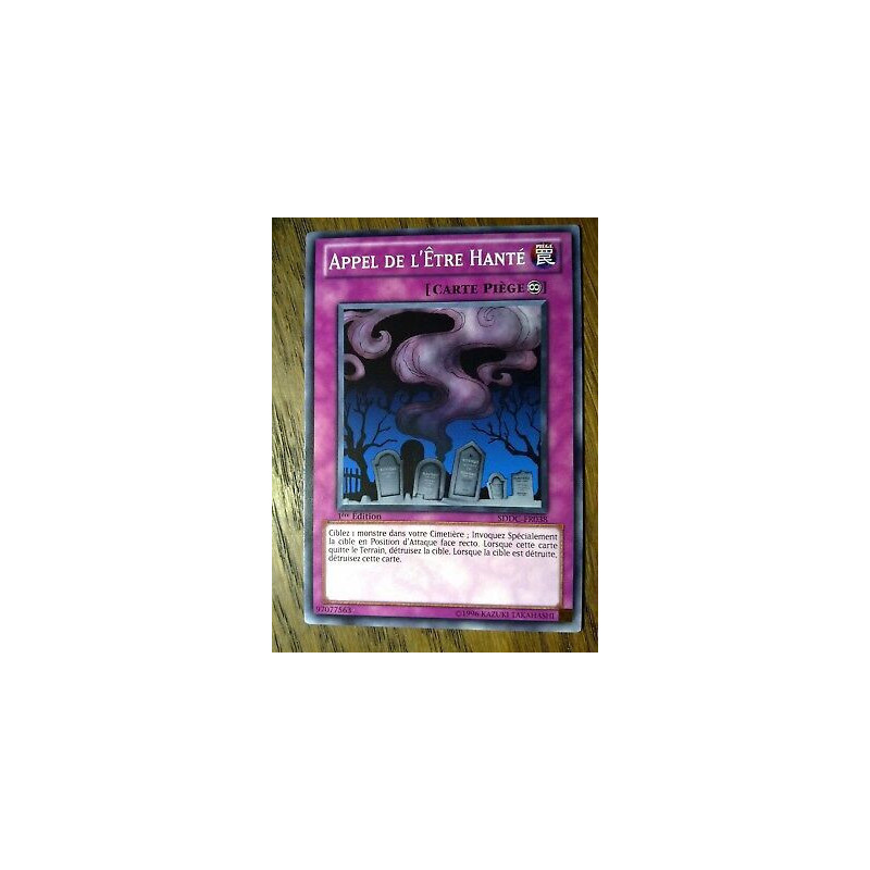 Appel de l'être hanté - SDDC-FR038 Yu-Gi-Oh