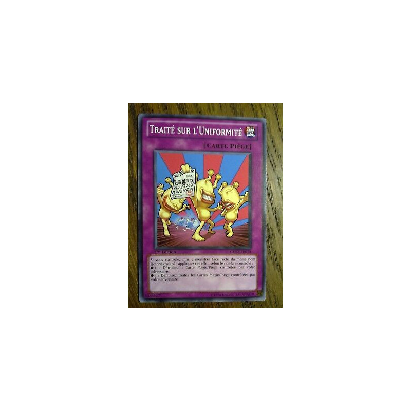 Traité sur l'Uniformité GENF-FR073 Yu-Gi-Oh