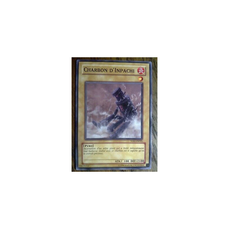 Charbon d'Inpachi 5DS1-FR005 Yu-Gi-Oh