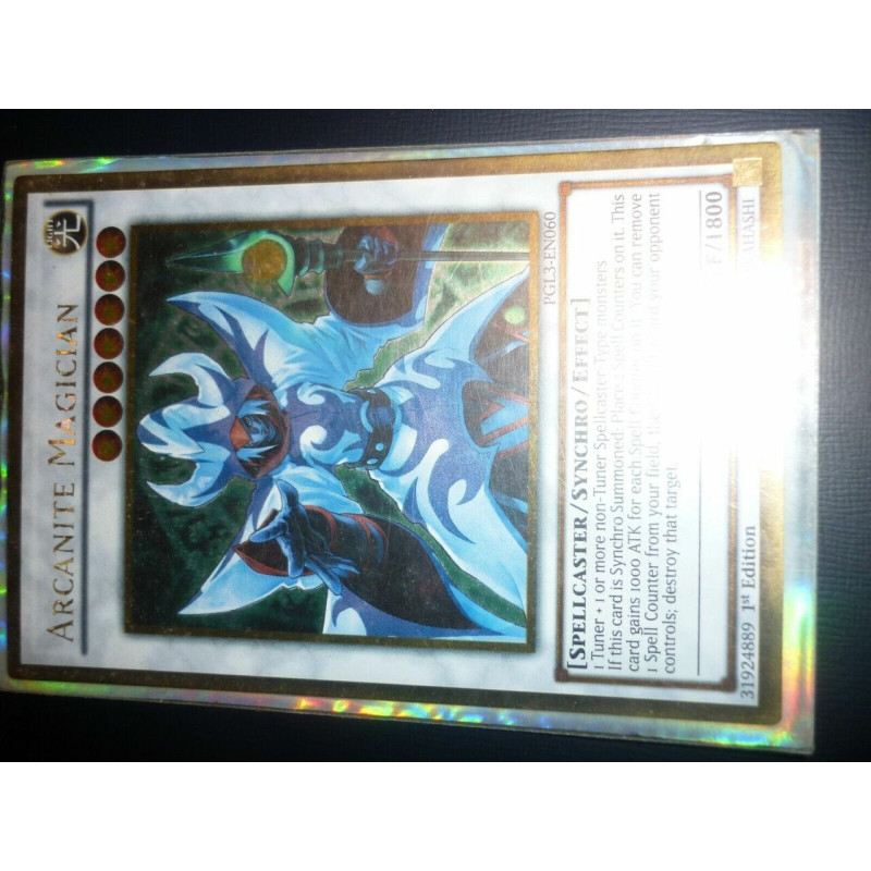 Arcanite Magician PGL3-EN060 Yu-Gi-OH 3