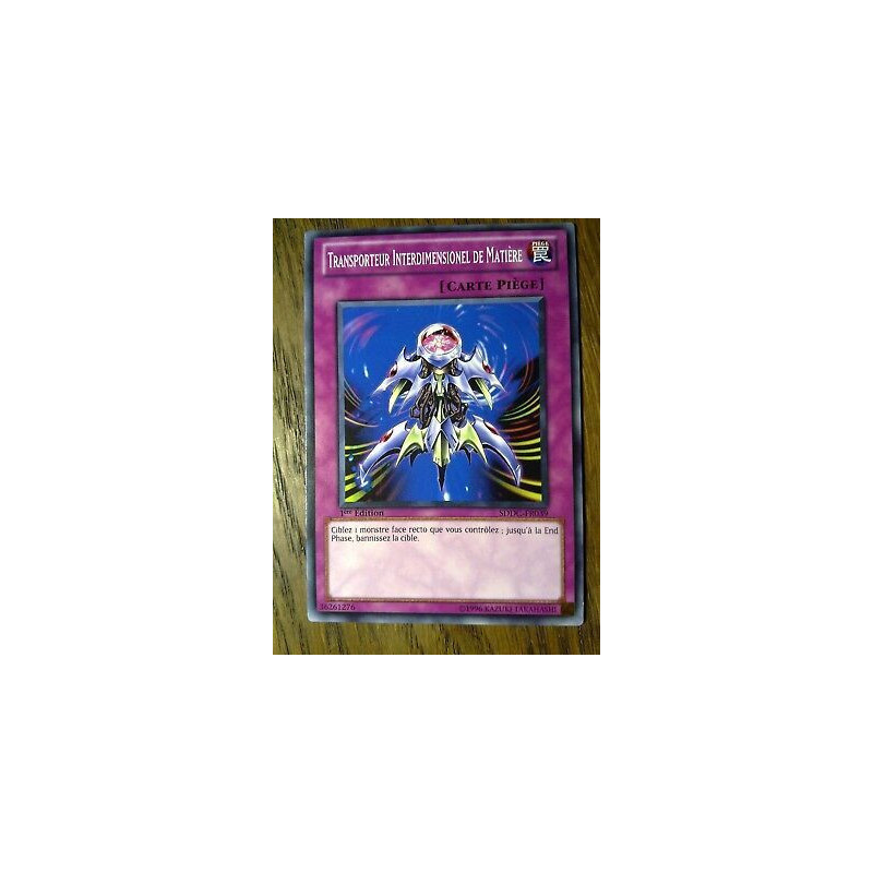 Transporteur Interdimensionel de Matière - SDDC-FR039 Yu-Gi-Oh