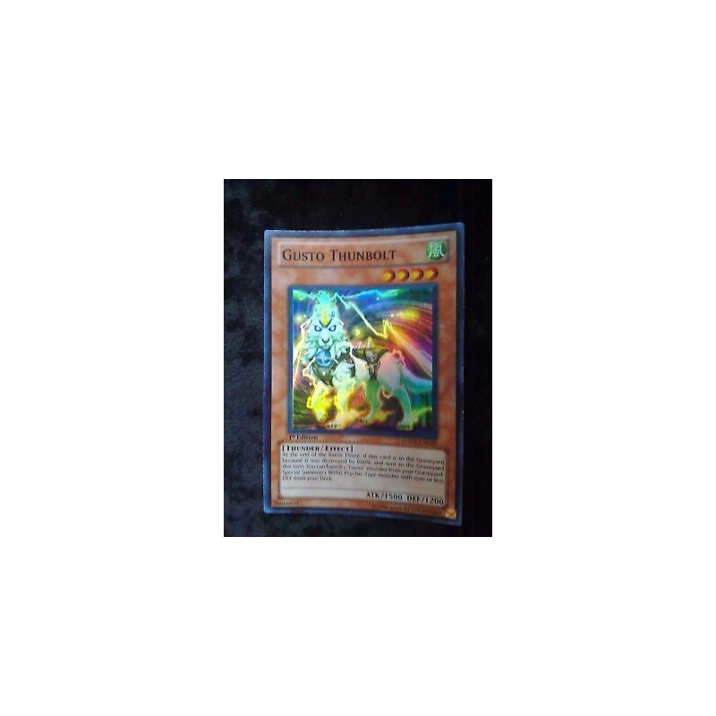 Gusto Thunbolt HA05-EN039 Yu-Gi-Oh
