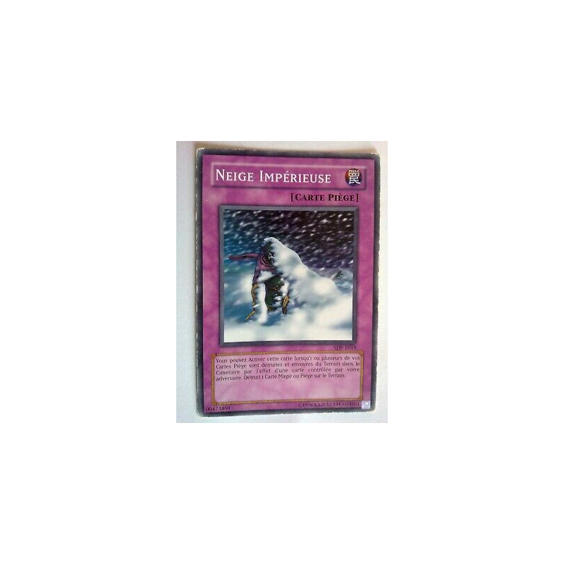 Neige Impérieuse SDP-F018 Yu-Gi-Oh