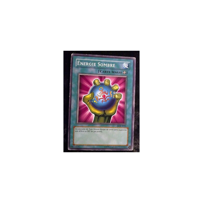 Energie sombre DDK-F019 Yu-Gi-Oh