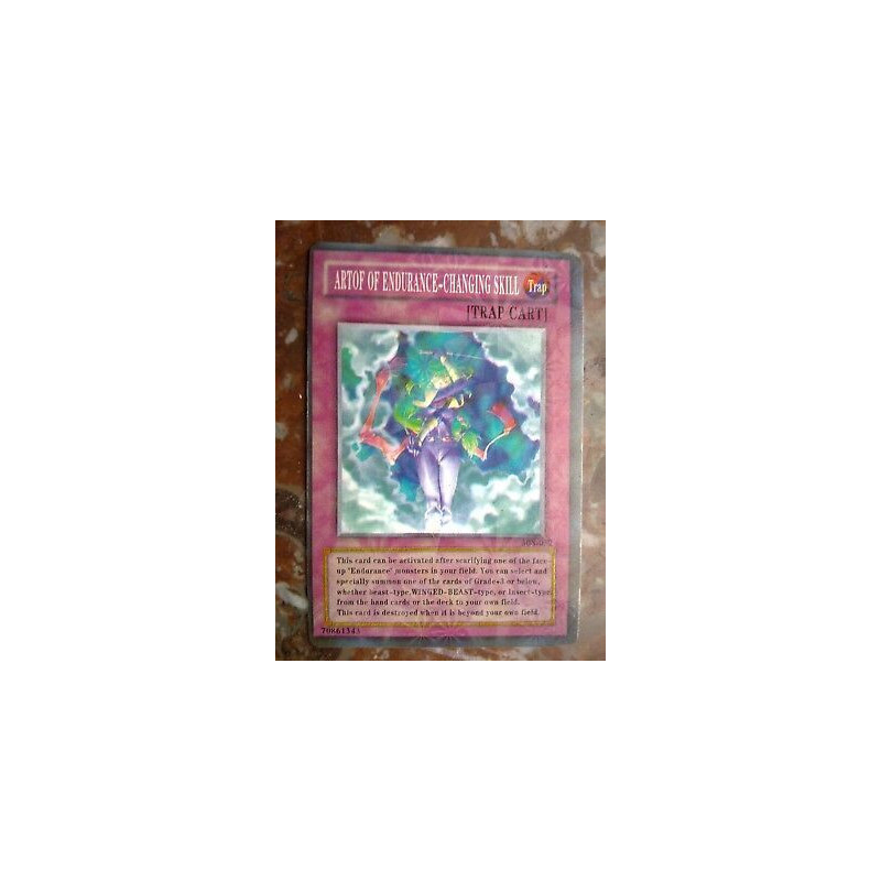 Art of Endurance-Changing Skill 308-052 YU-GI-OH
