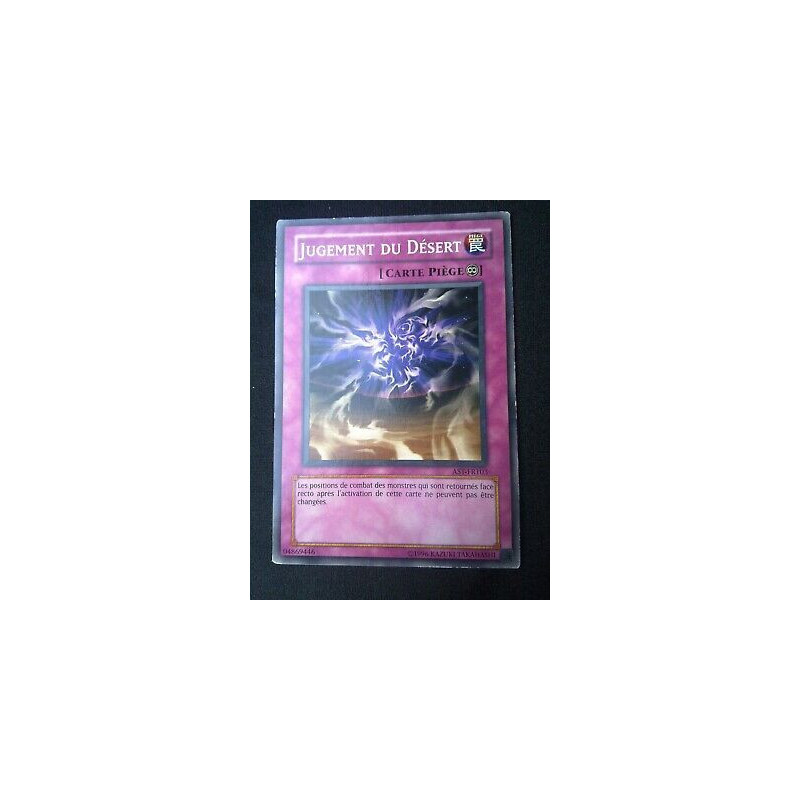 Jugement du Désert AST-FR013 Yu-Gi-Oh