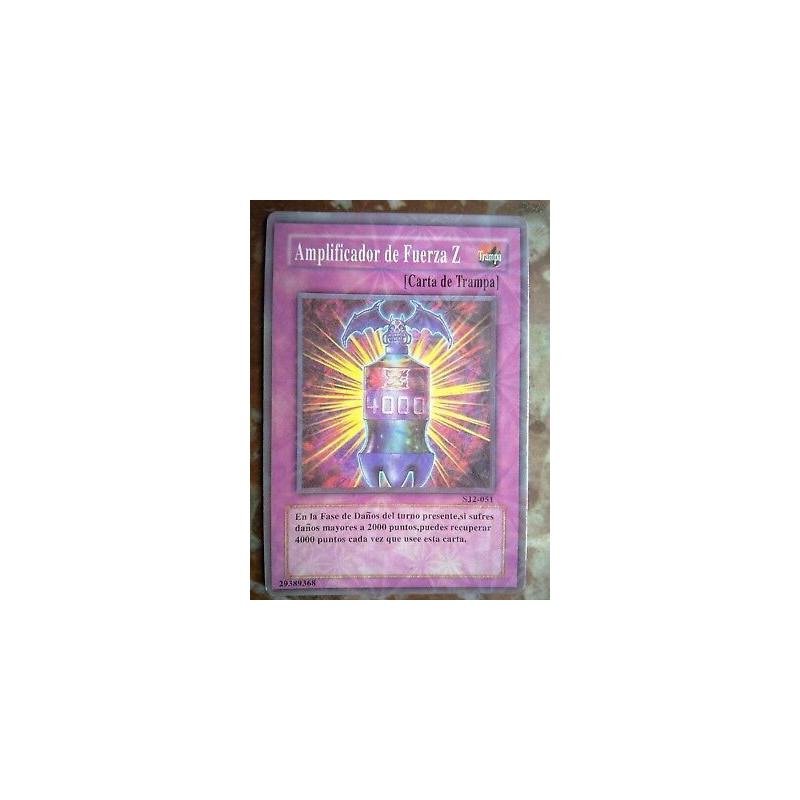 Amplificador de Fuerza Z SJ2-051 YU-GI-OH
