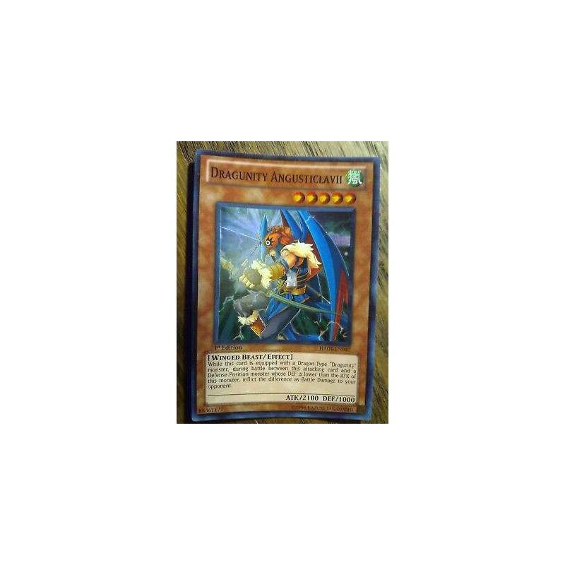 Dragunity Angusticla VII HA04-EN047 Yu-Gi-Oh