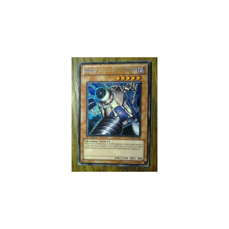 Ally of Justice Omni-Weapon HA03-EN050 Yu-Gi-Oh