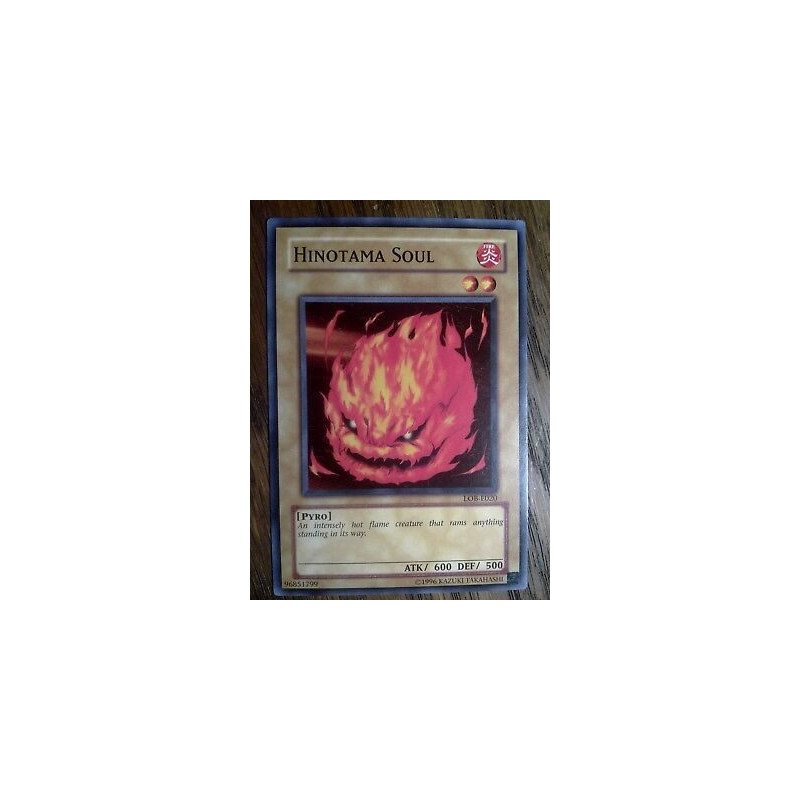 Hinotama Soul LOB-E020 Yu-Gi-Oh