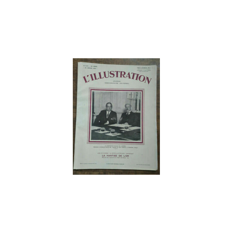 L'Illustration n4534 25 Janvier 1930