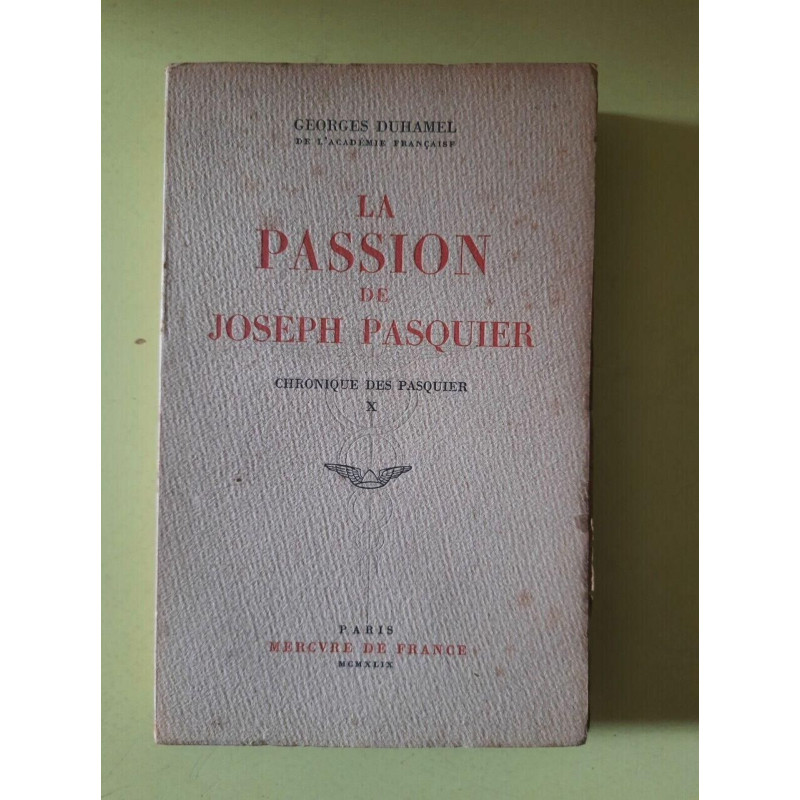 La Passion de Joseph Pasquier x Chroniques de Pasquier