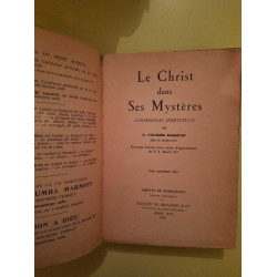 Dom Columba Marmion - Le Christ dans Ses Mystères desclée de...