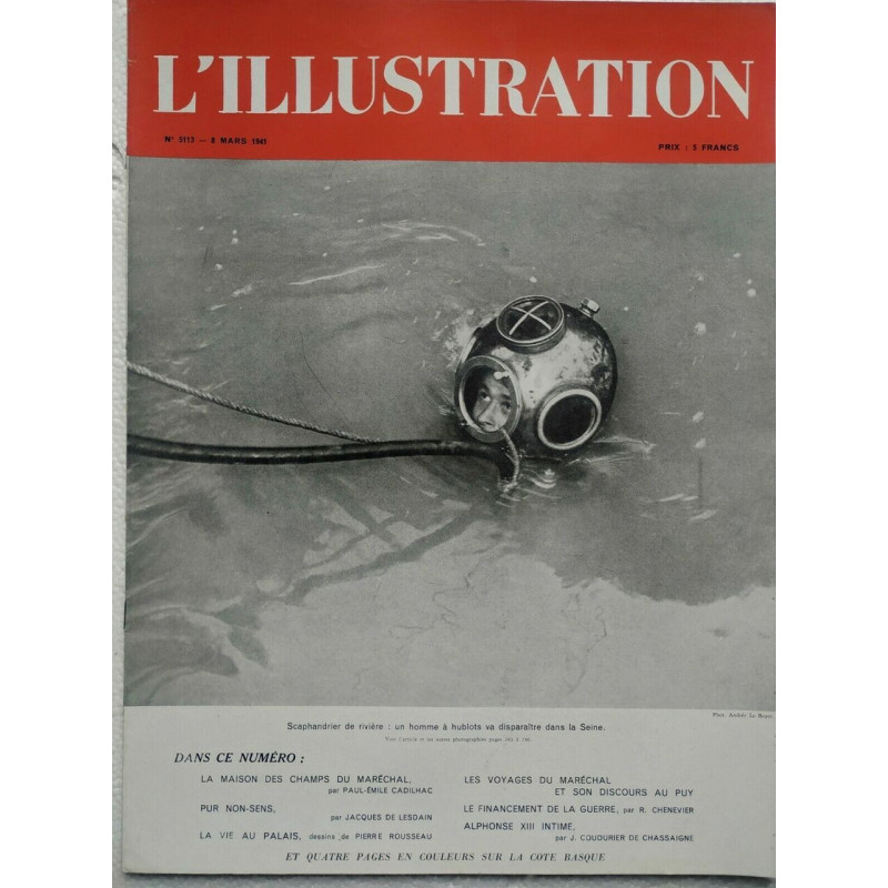 L'ILLUSTRATION 5113 8 mars 1941